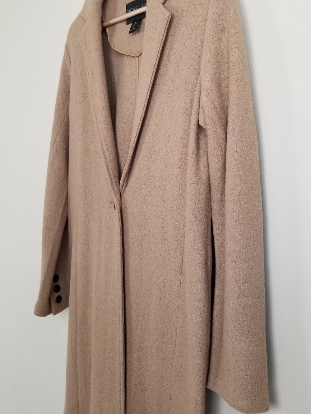 Rachel Zoe Wool Blend Coat Size Small - Picture 3 of 7